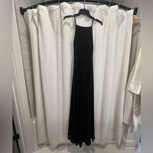 LULUS - Black halter top open back formal dress